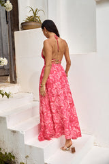 Sunshine Glow Maxi Dress Pink
