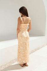 Botanica Maxi Dress Orange