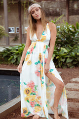 Raquel Maxi Dress White