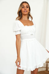 Wild Ride Dress White