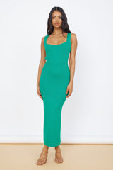 Coastal Dreams Maxi Dress Green