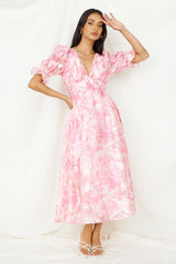 My Juliet Midi Dress Pink