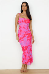 Enchanted Skies Maxi Dress Pink