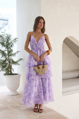 Perfect Party Maxi Dress Lilac