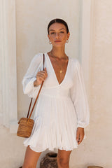 Going Solar Dress White