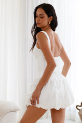 Dainty Style Mini Dress White