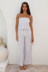 SNDYS Isla Top Blue Stripe