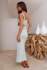 Sunday Smiles Maxi Dress Green
