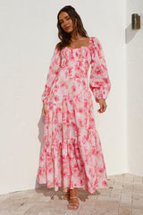 Like A Princess Maxi Dress Pink