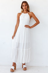 The Eve Maxi Dress White