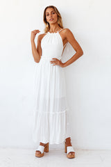 The Eve Maxi Dress White