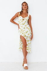 June Blooms Midi Dress