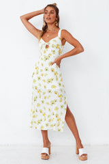 June Blooms Midi Dress