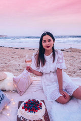 Kissed By The Sun Dress White