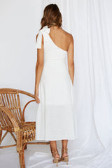 Carla Midi Dress White
