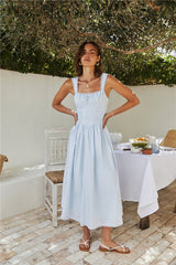 Wandering Soul Maxi Dress Blue