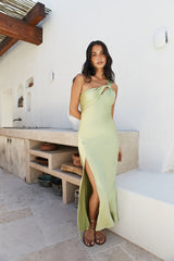 Chasing Summer Maxi Dress Green