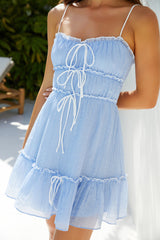 Understand It Mini Dress Blue