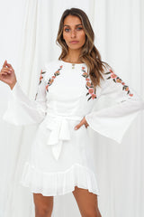 Harper Dress White