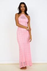 Kombucha Maxi Dress Pink