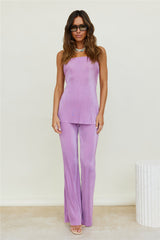 Clear Reason Top Purple