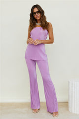 Clear Reason Top Purple