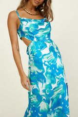 Stay Forever Maxi Dress Blue