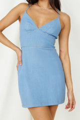 Small Town Dress Light Denim