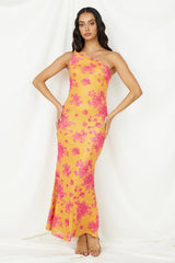 Burning Wishes Maxi Dress Orange