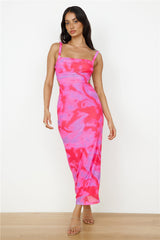 Enchanted Skies Maxi Dress Pink