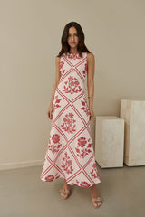 Haute Horizons Maxi Dress Pink