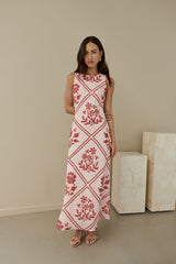 Haute Horizons Maxi Dress Pink