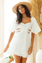 Sweet Fondant Dress White