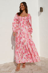 Like A Princess Maxi Dress Pink