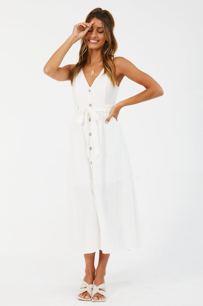 Brave Girls Maxi Dress White