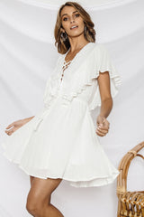 Oak Dress White