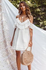 Mirage Dress White