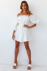 Back To You Dress White