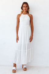 The Eve Maxi Dress White