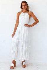 The Eve Maxi Dress White