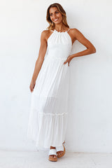 The Eve Maxi Dress White