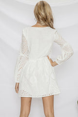 Brigitte Dress White