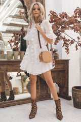Kissed By The Sun Dress White