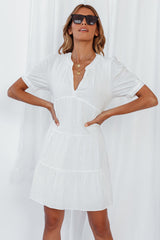 Desert Roadtrip Dress White
