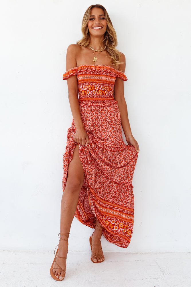 Sunset Boulevard Maxi Dress