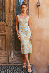 Cece Midi Dress Blue