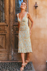 Cece Midi Dress Blue